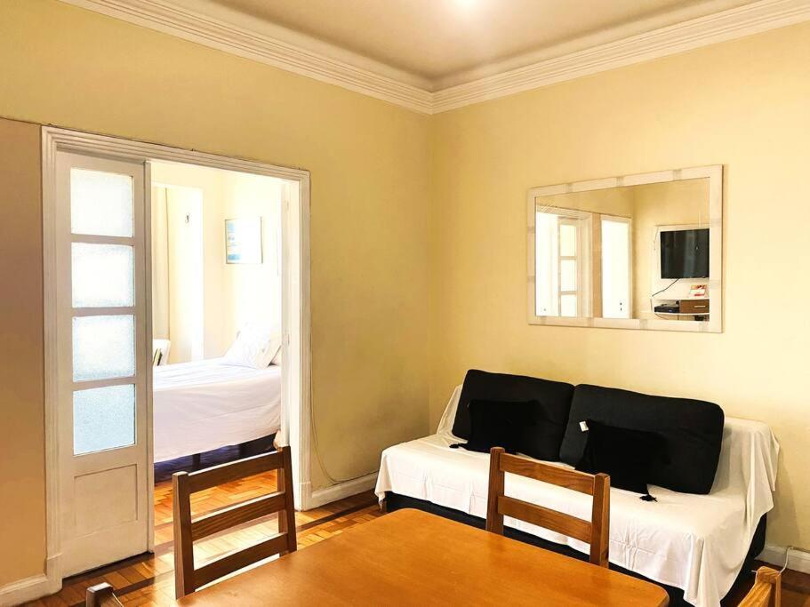 ריו דה ז'ניירו Apartamento De Frente Para O Mar De Copacabana מראה חיצוני תמונה