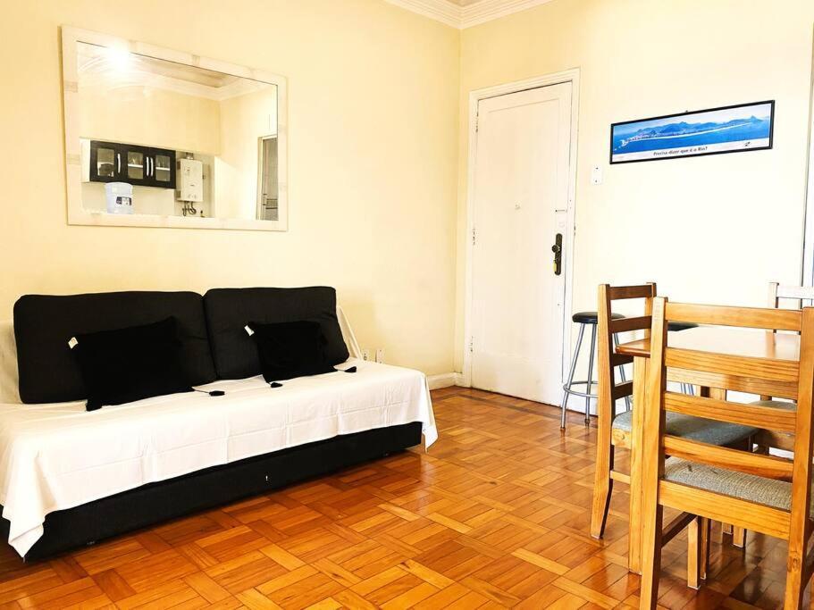 ריו דה ז'ניירו Apartamento De Frente Para O Mar De Copacabana מראה חיצוני תמונה